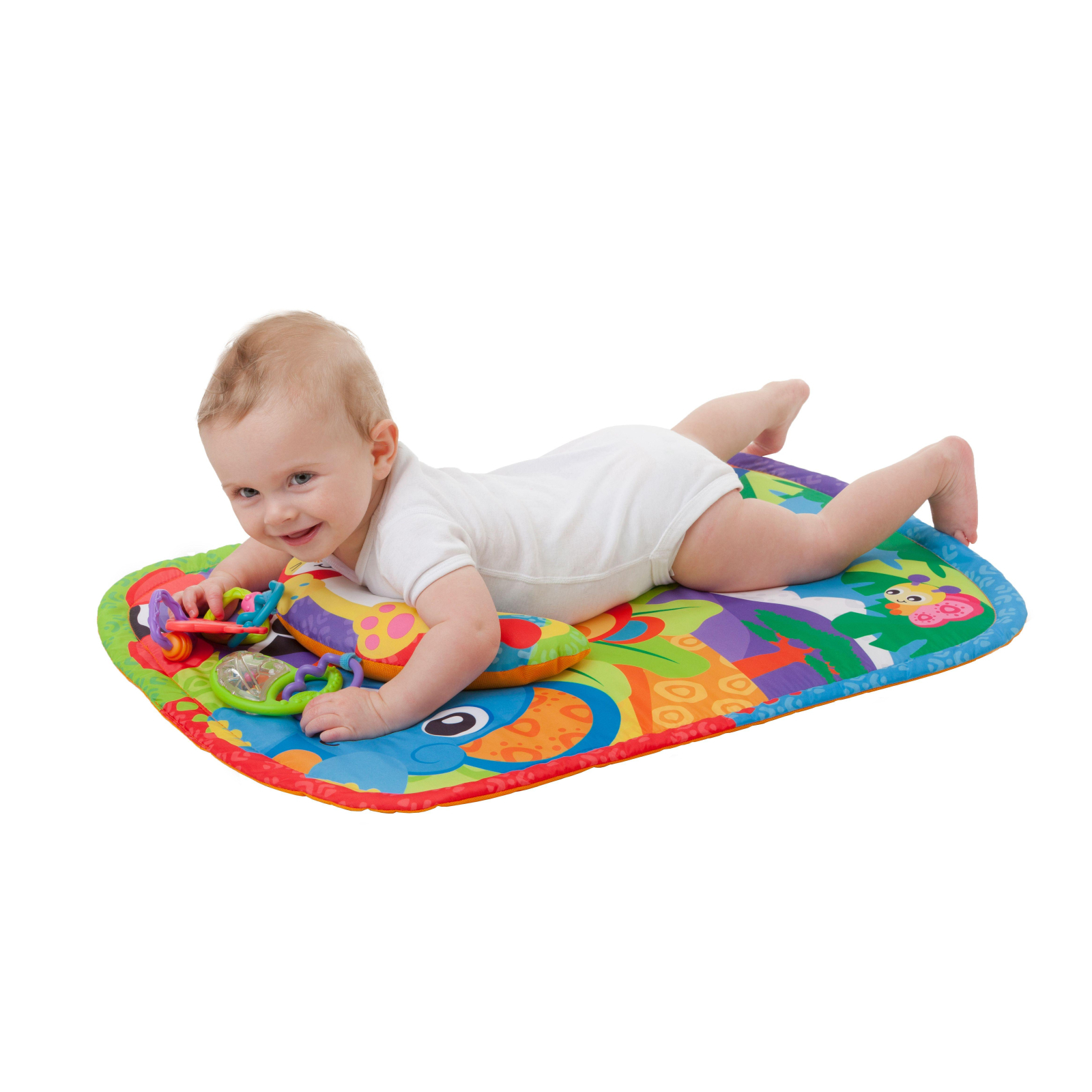Детский коврик Playgro Зоопарк (с подушечкой) (0186988) изображение 4