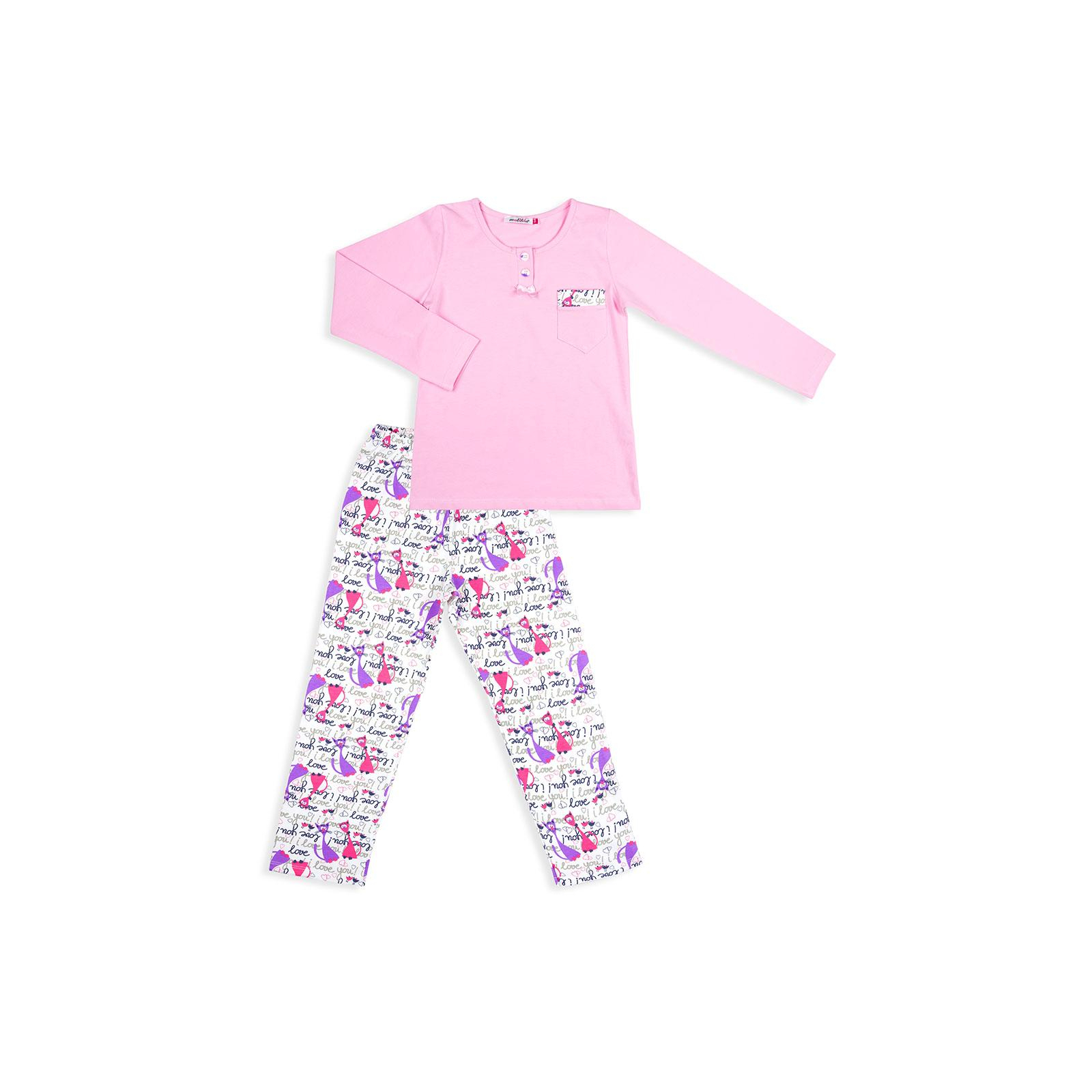 Пижама Matilda с котиками (4158-128G-pink)