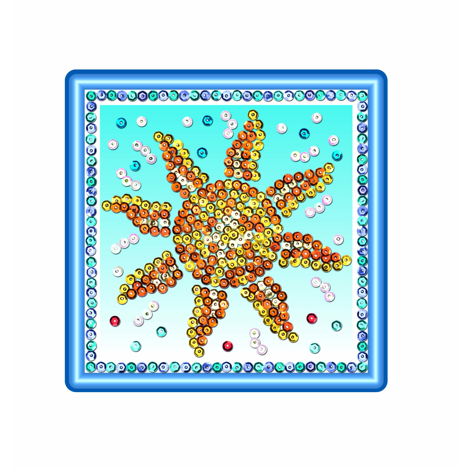 Набор для творчества Sequin Art SEASONS Cosmic ,Sun,Moon and Stars (SA1511) изображение 3