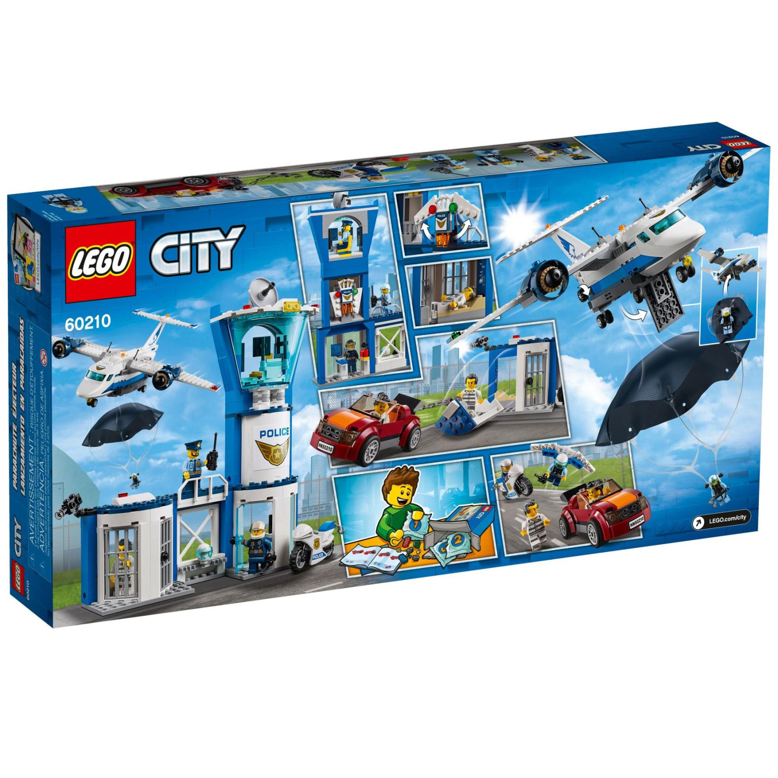 Конструктор LEGO City Повітряна поліція: авіабаза (60210) зображення 10