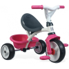 Дитячий велосипед Smoby з козирком, багажником та сумкою Рожевий (741101) зображення 4