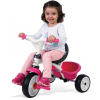 Детский велосипед Smoby с козырьком, багажником и сумкой Розовый (741101) изображение 6