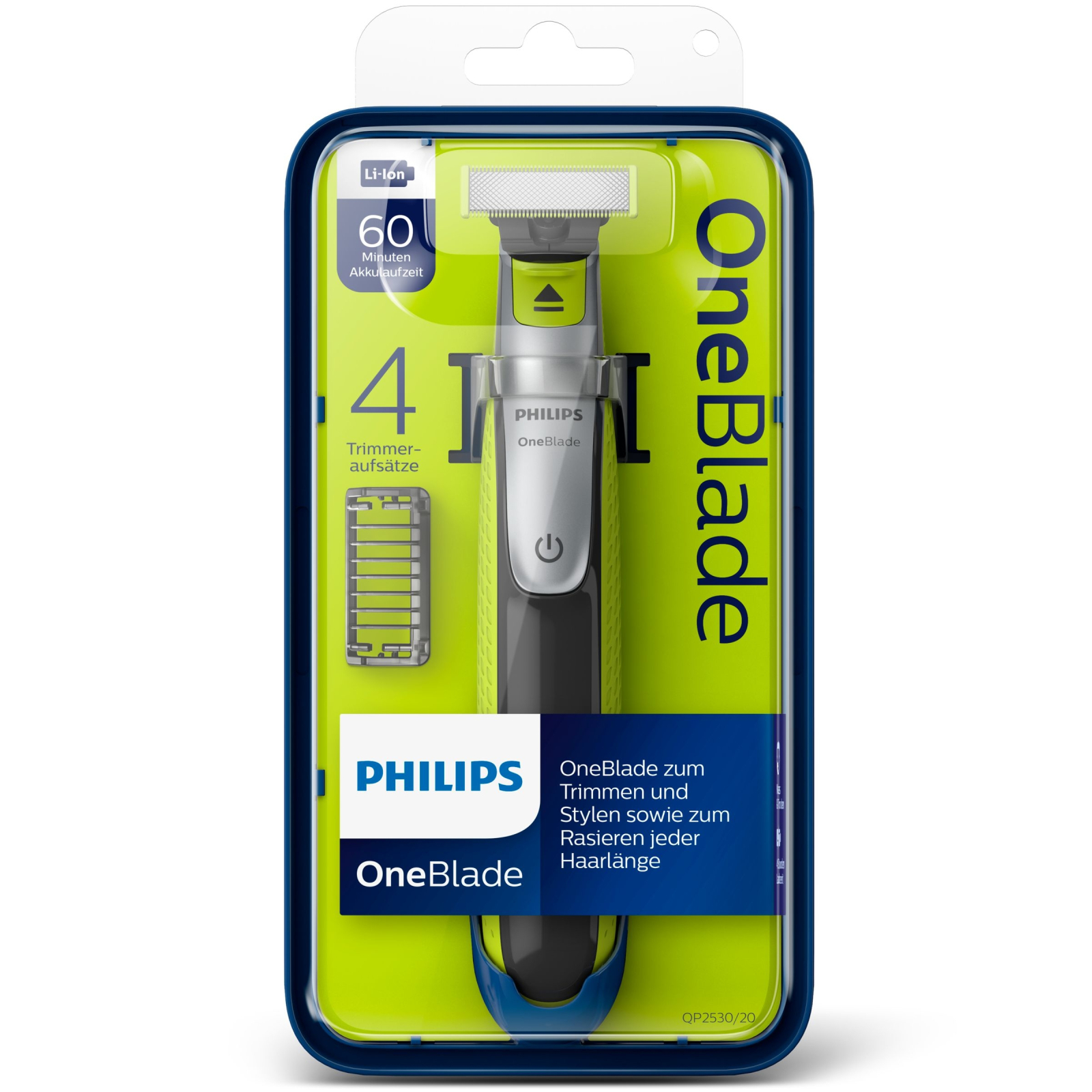 Електробритва Philips OneBlade (QP2530/20) зображення 7