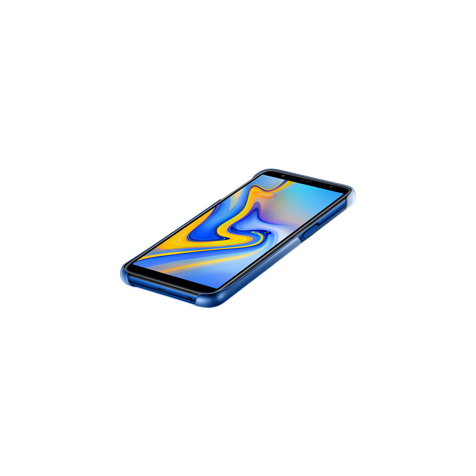 Чохол до мобільного телефона Samsung Galaxy J6+ (J610) Gradation Cover Blue (EF-AJ610CLEGRU) зображення 4
