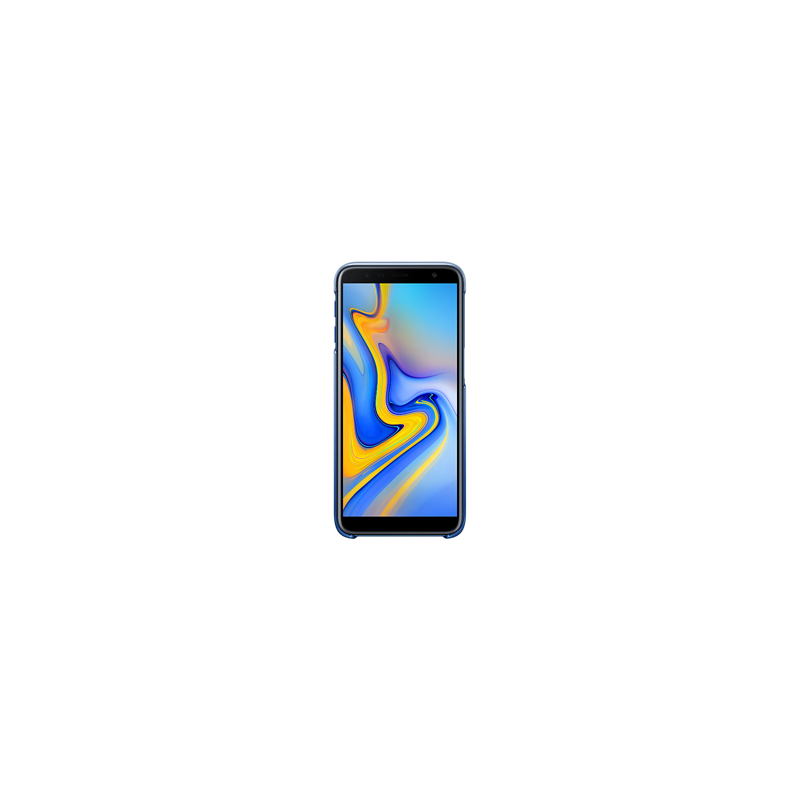 Чохол до мобільного телефона Samsung Galaxy J6+ (J610) Gradation Cover Blue (EF-AJ610CLEGRU) зображення 5
