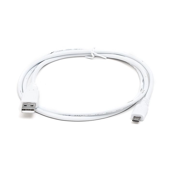Дата кабель USB 2.0 AM to Micro 5P 0.6m Pro black REAL-EL (EL123500021)