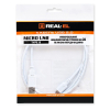 Дата кабель USB 2.0 AM to Micro 5P 0.6m Pro white REAL-EL (EL123500022) зображення 2