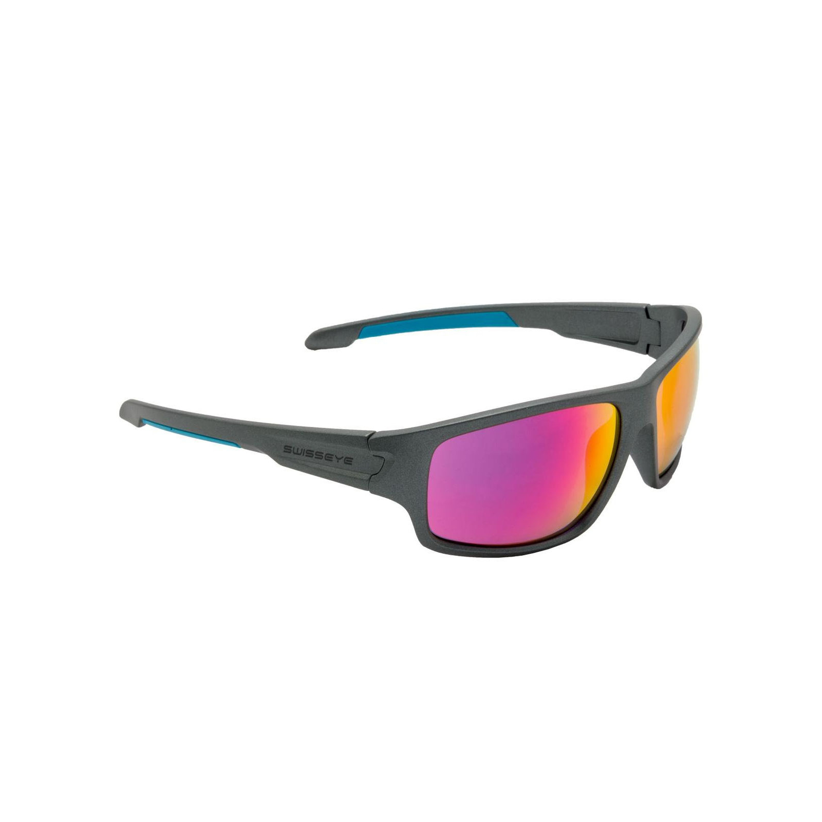 Спортивные очки Swiss Eye FREEFALL, линзы с повыш. контрастом, металлик (14471)