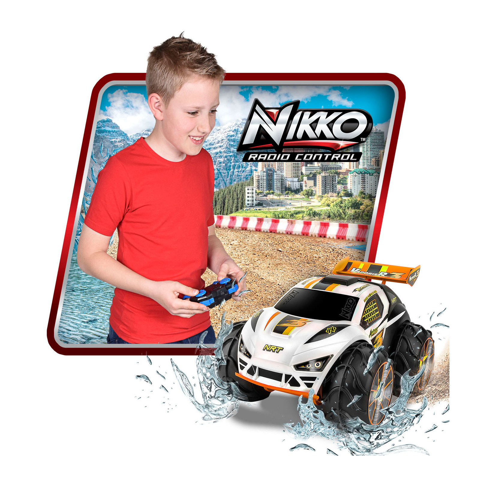 Радіокерована іграшка Nikko VaporizR 3 жовтогаряча (10021) зображення 6