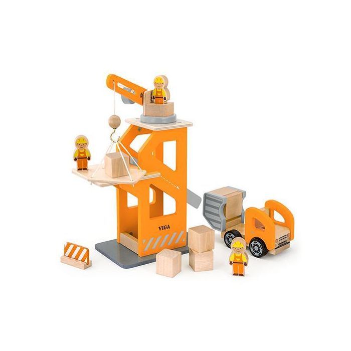 Игровой набор Viga Toys Строительная площадка (51616)