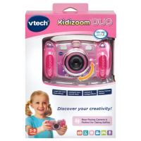 Интерактивная игрушка VTech Детская цифровая фотокамера Kidizoom Duo Pink (80-170853) изображение 7