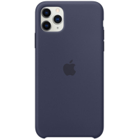 Чехол для мобильного телефона Apple iPhone 11 Pro Max Silicone Case - Midnight Blue (MWYW2ZM/A) изображение 2