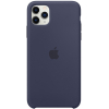 Чехол для мобильного телефона Apple iPhone 11 Pro Max Silicone Case - Midnight Blue (MWYW2ZM/A) изображение 2