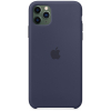 Чохол до мобільного телефона Apple iPhone 11 Pro Max Silicone Case - Midnight Blue (MWYW2ZM/A) зображення 3