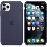 Чехол для мобильного телефона Apple iPhone 11 Pro Max Silicone Case - Midnight Blue (MWYW2ZM/A) изображение 6
