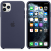 Чохол до мобільного телефона Apple iPhone 11 Pro Max Silicone Case - Midnight Blue (MWYW2ZM/A) зображення 6