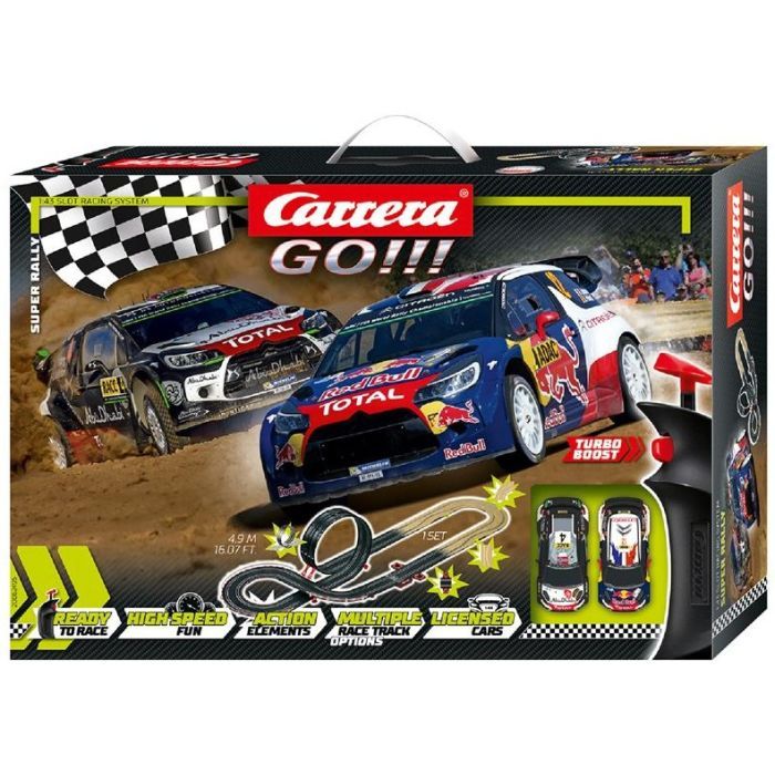 Автотрек Carrera GO!!! Супер Ралли, трасса 4,9 м (CR-20062495)