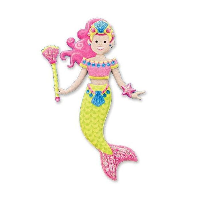 Набор для творчества Melissa&Doug Объемные многоразовые наклейки Русалки (MD19413) изображение 3