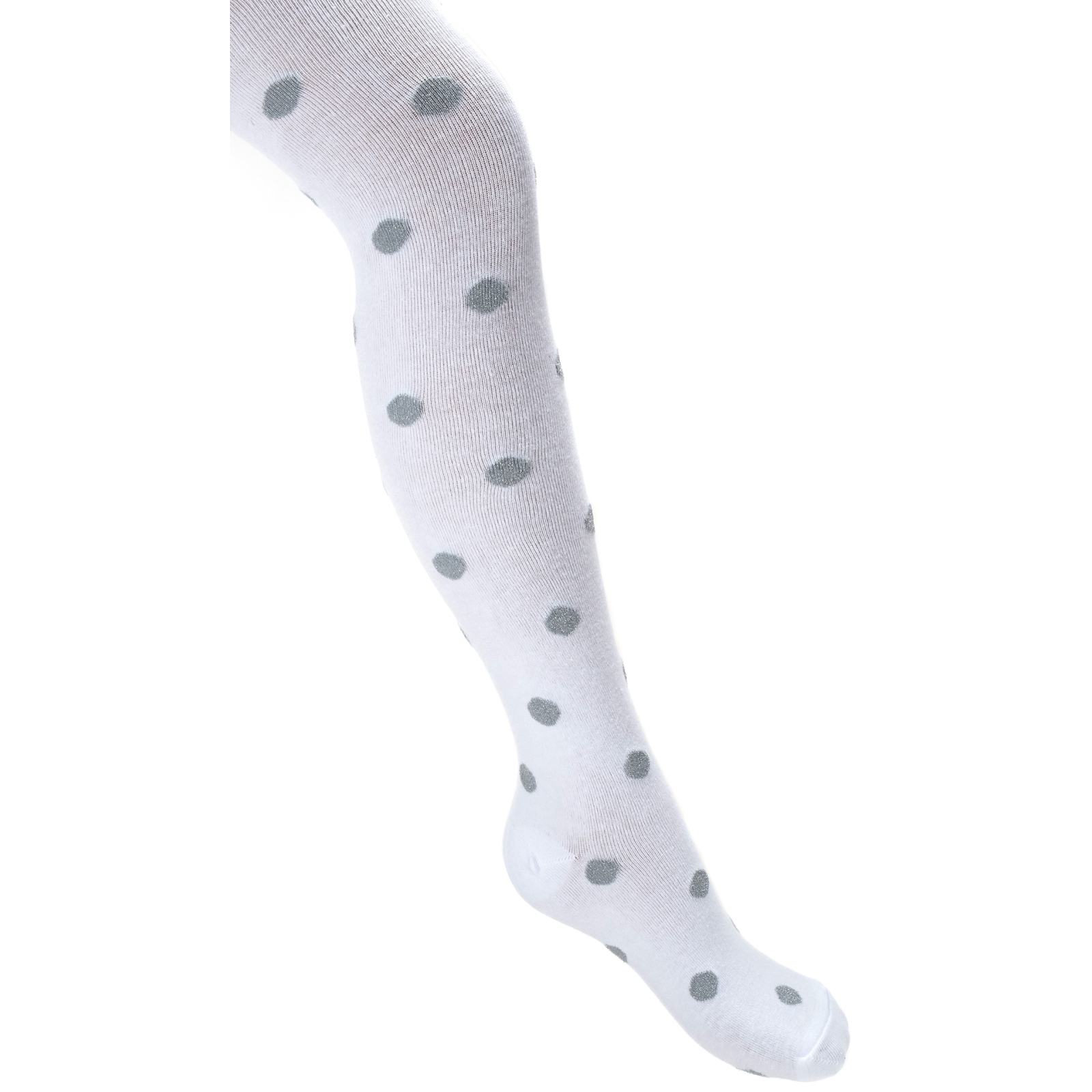 Колготки UCS Socks в горошек из люрекса (M0C0301-2051-9G-black)