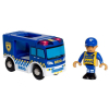 Залізниця Brio World Поліцейский фургон (33825) зображення 2