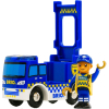 Залізниця Brio World Поліцейский фургон (33825) зображення 3
