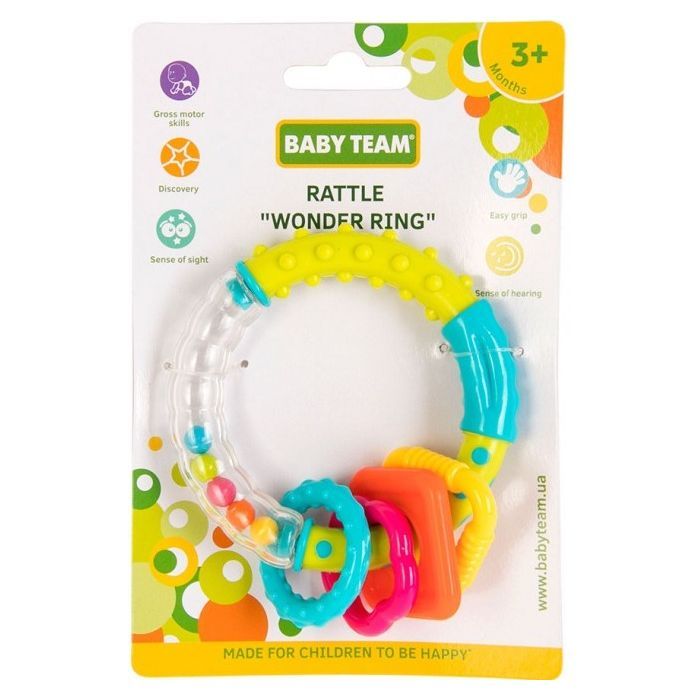 Погремушка Baby Team Чудо-кольцо (8441) изображение 2