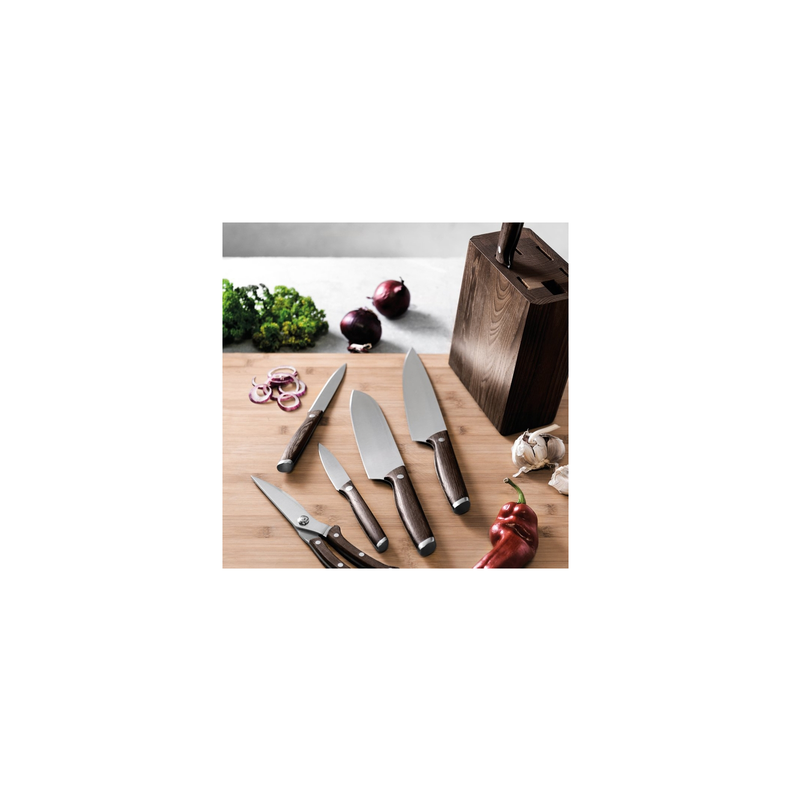 Набор ножей BergHOFF Essentials с подставкой 7 предметов (1307170) изображение 3