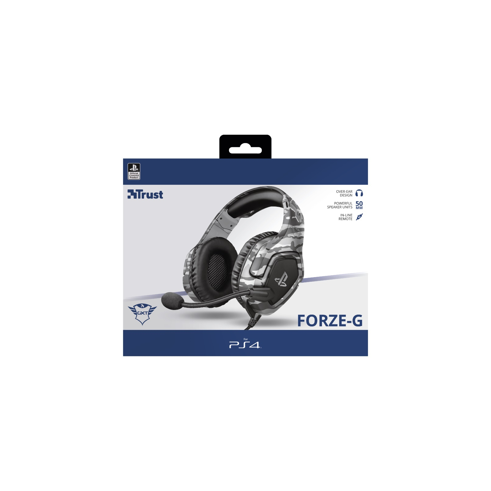 Навушники Trust GXT 488 Forze-G for PS4 Blue (23532) зображення 14