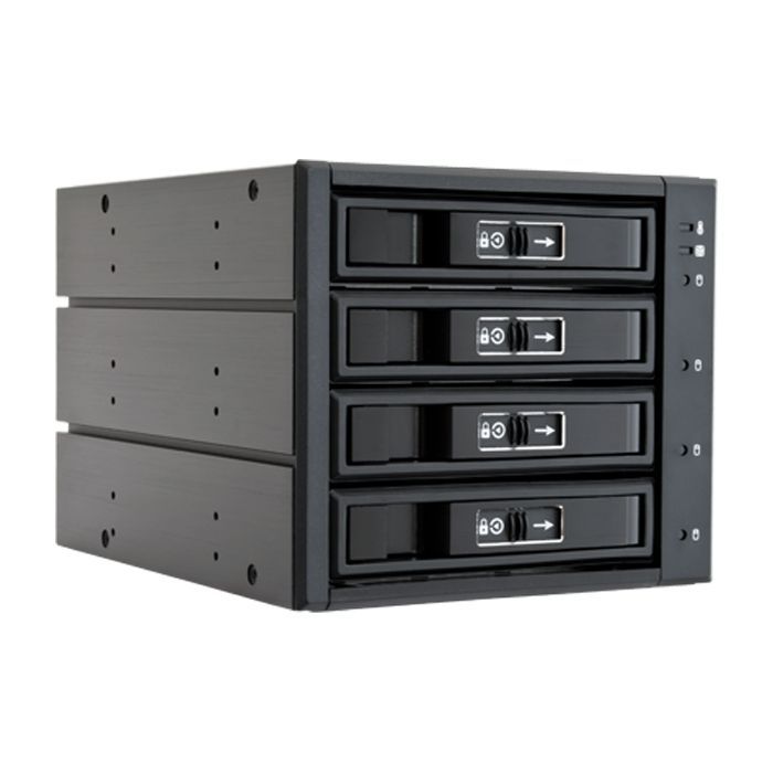 Бэкплейн Chieftec 3x5.25"/4x3.5" Hot-Swap Aluminium (CBP-3141SAS)