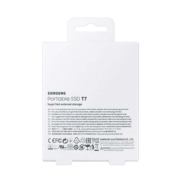 Накопичувач SSD USB 3.2 1TB T7 Samsung (MU-PC1T0T/WW) зображення 11