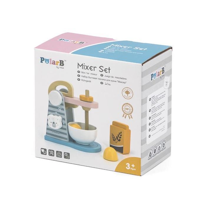 Ігровий набір Viga Toys кулінара PolarB Міксер (44019) зображення 2