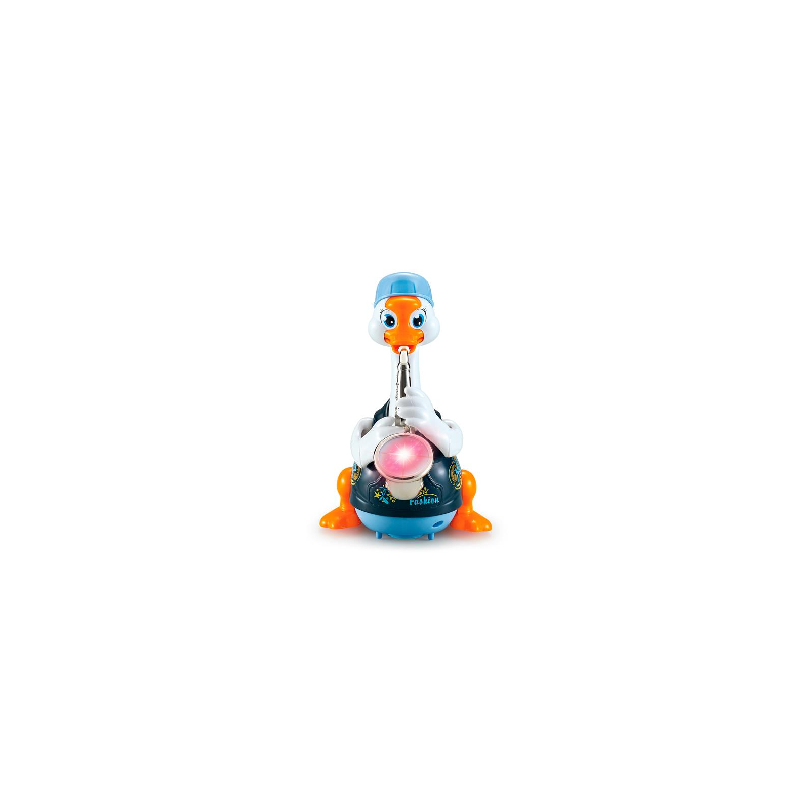 Развивающая игрушка Hola Toys Гусь-саксофонист, синий (6111-blue) изображение 2