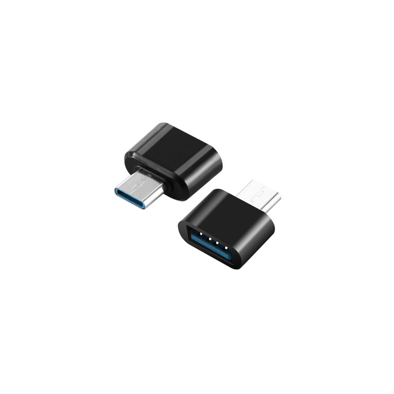 Переходник USB to Type-C black XoKo (XK-AC040-BK)