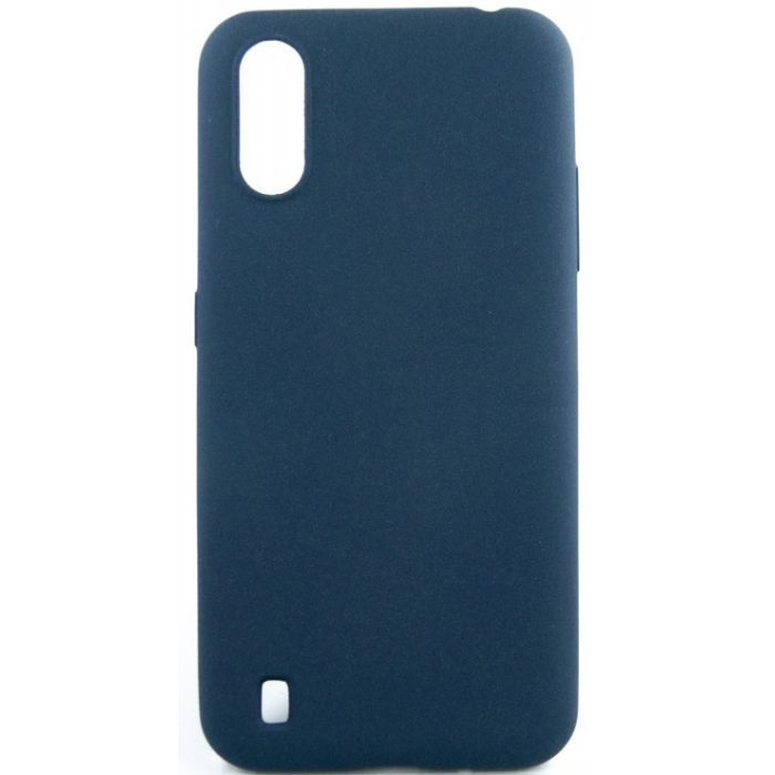 Чохол до мобільного телефона Dengos Carbon Samsung Galaxy A01, black (DG-TPU-CRBN-54) (DG-TPU-CRBN-54)