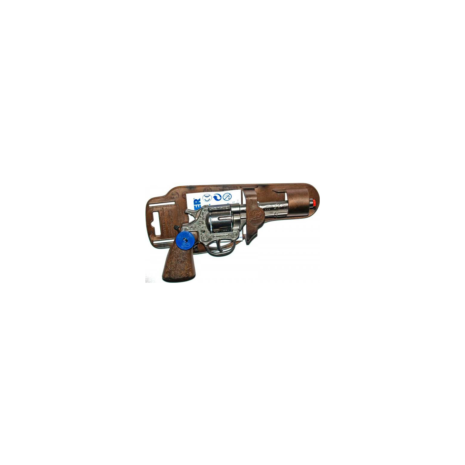 Іграшкова зброя Gonher Револьвер Ковбойський 8 зарядний (3080/0) зображення 2