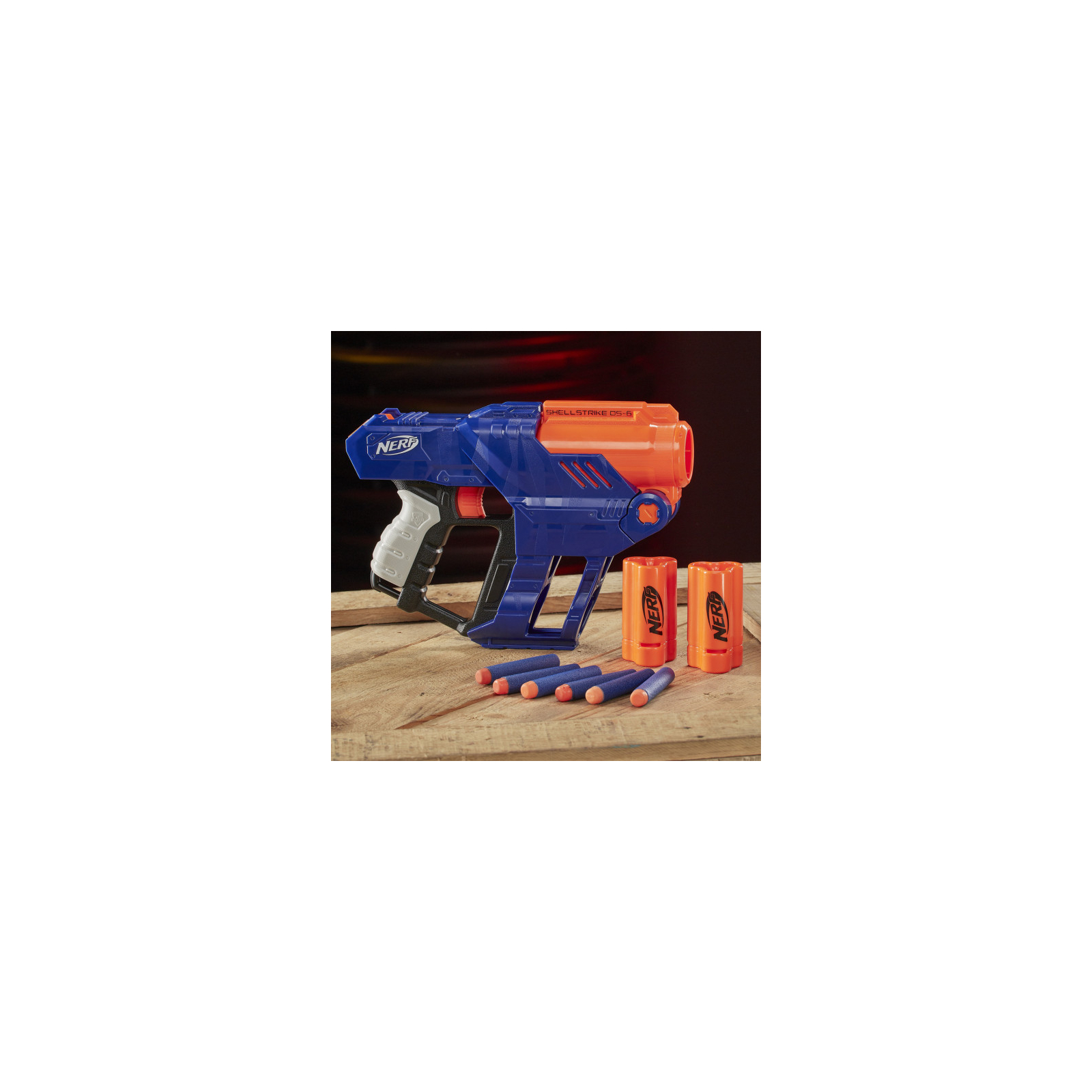 Іграшкова зброя Hasbro Nerf Elite Shellstrike DS-6 (E6170) зображення 2