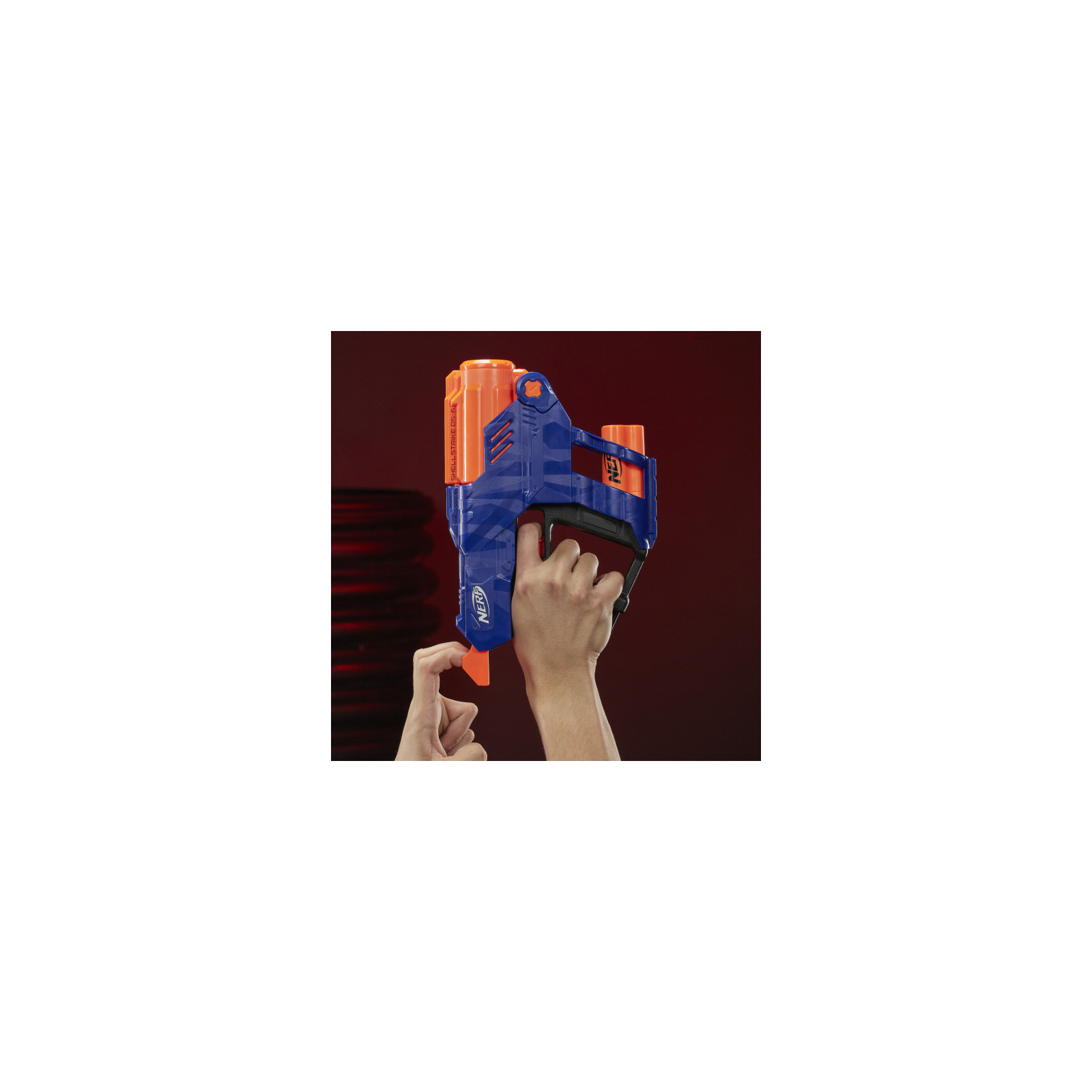 Іграшкова зброя Hasbro Nerf Elite Shellstrike DS-6 (E6170) зображення 6