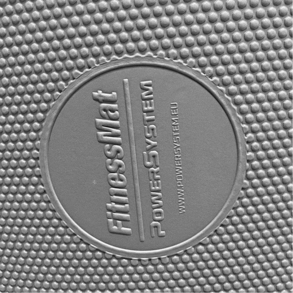 Килимок для фітнесу Power System Fitness Mat Premium PS-4088 Grey (PS-4088_Grey) зображення 2