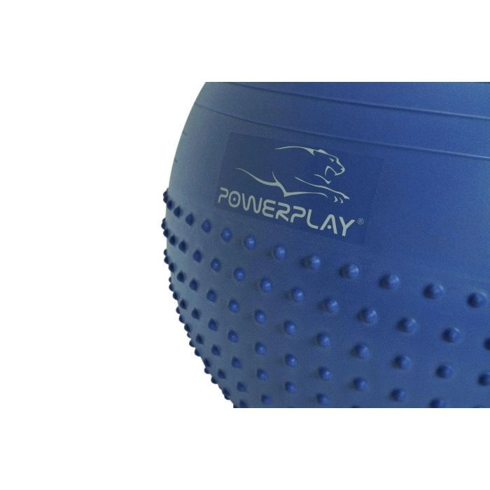 Мяч для фитнеса PowerPlay 4003 65см Lilac (PP_4003_D65_Lilac/PP_4003_65_Blue) изображение 2