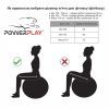 Мяч для фитнеса PowerPlay 4003 65см Lilac (PP_4003_D65_Lilac/PP_4003_65_Blue) изображение 4