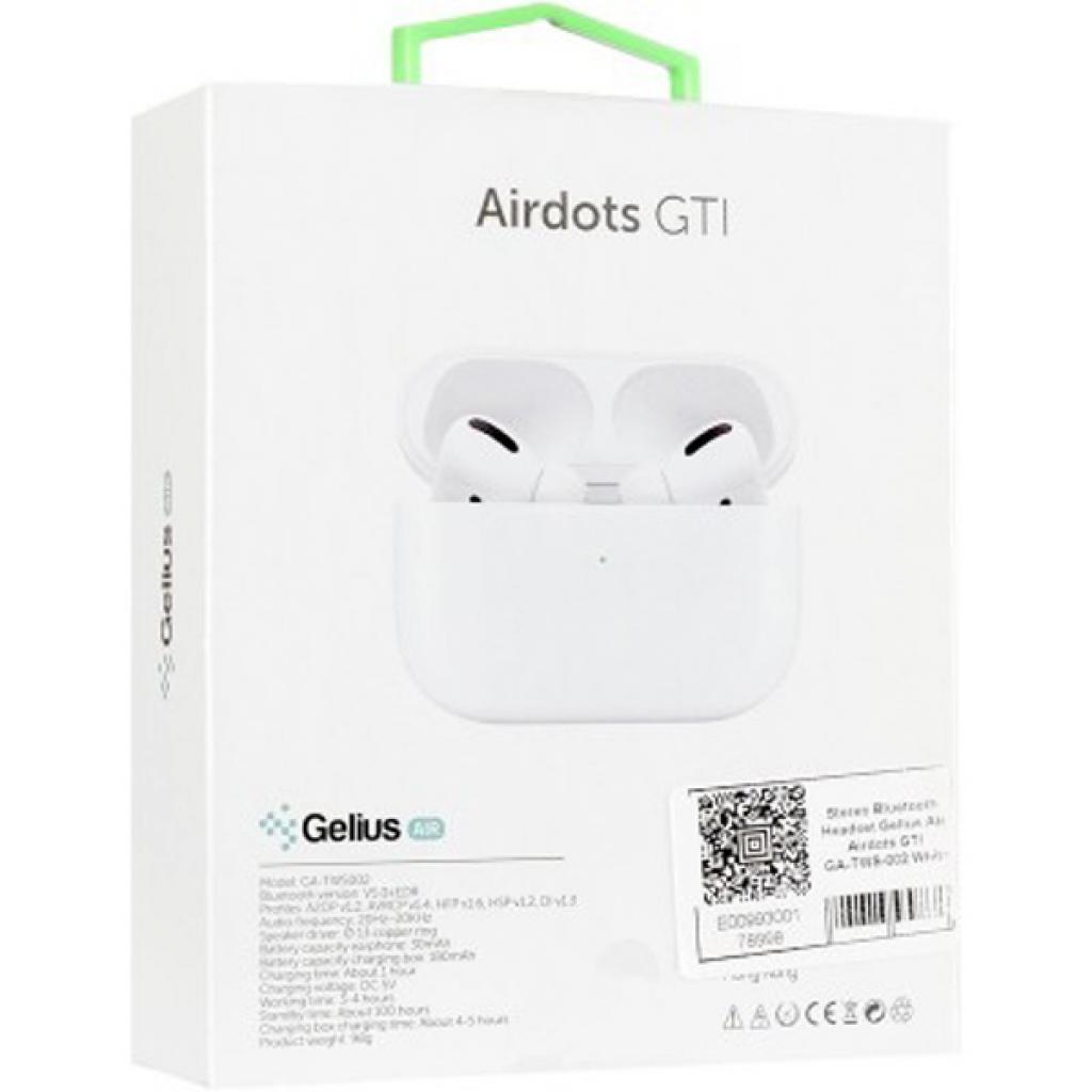 Навушники Gelius Air Airdots GTI White (GA-TWS-002) зображення 8