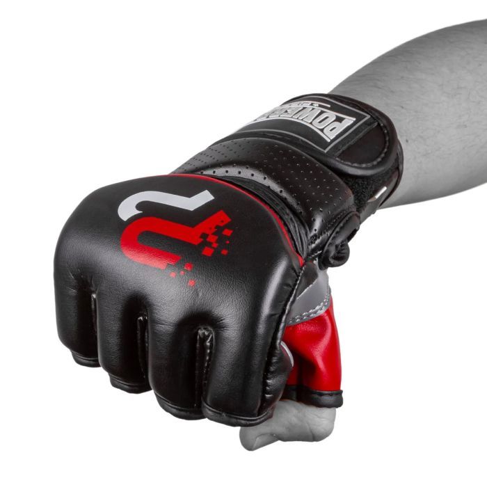 Рукавички для MMA PowerPlay 3093 L Black (PP_3093_L_Black) зображення 3