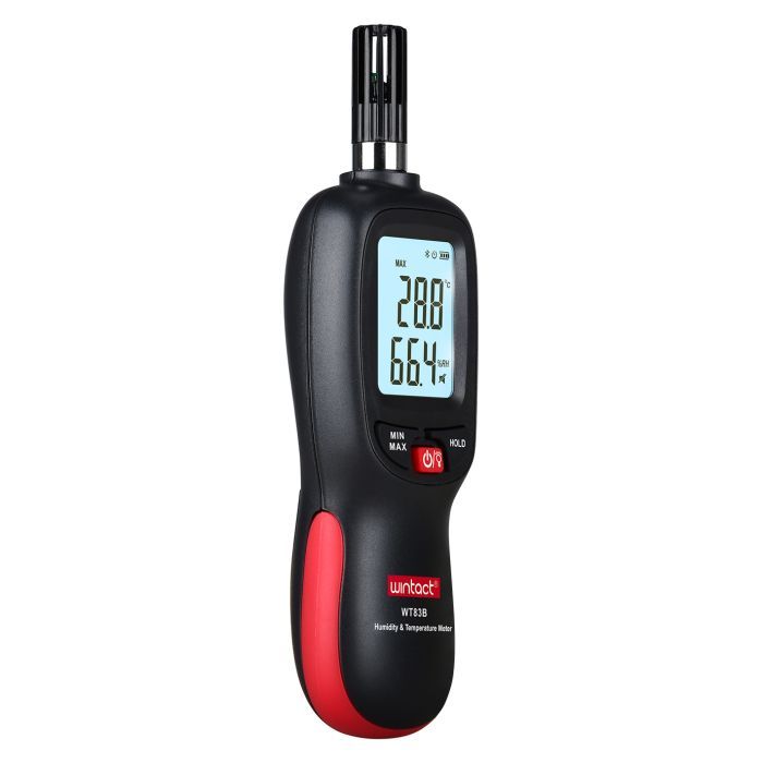 Термо-гигрометр Wintact цифровой Bluetooth 0-100%, -20-70°C (WT83B) изображение 2
