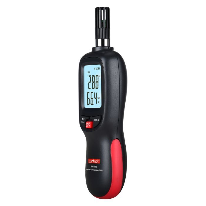 Термо-гигрометр Wintact цифровой Bluetooth 0-100%, -20-70°C (WT83B) изображение 3