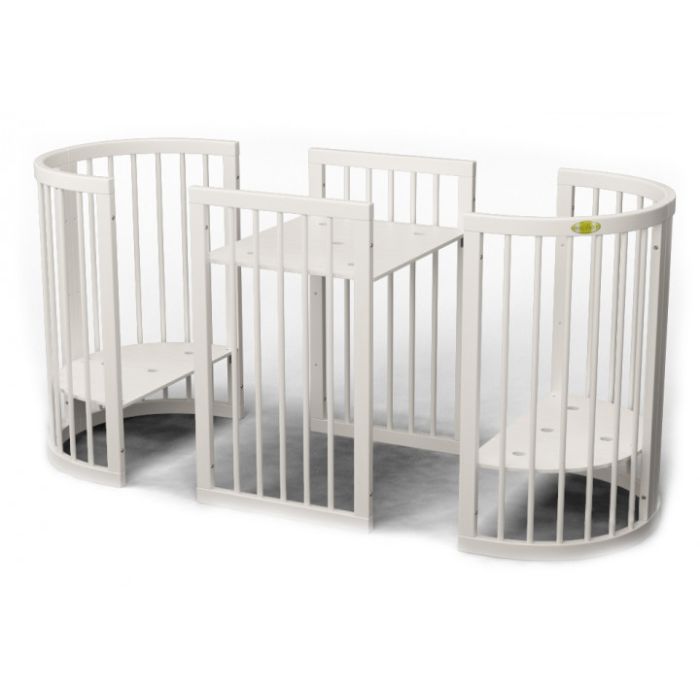 Кроватка Ingvart SMART BED OVAL сл. кость (1601015) изображение 2