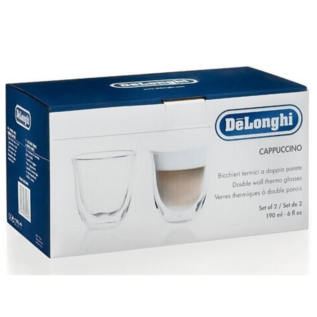 Набір склянок DeLonghi Cappuccino 2 шт 190 мл (00000011000) зображення 3