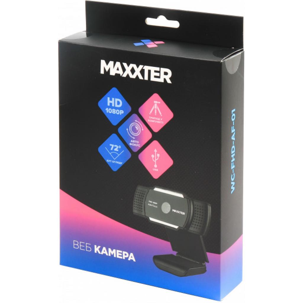 Веб-камера Maxxter FullHD 1920x1080 (WC-FHD-AF-01) зображення 8