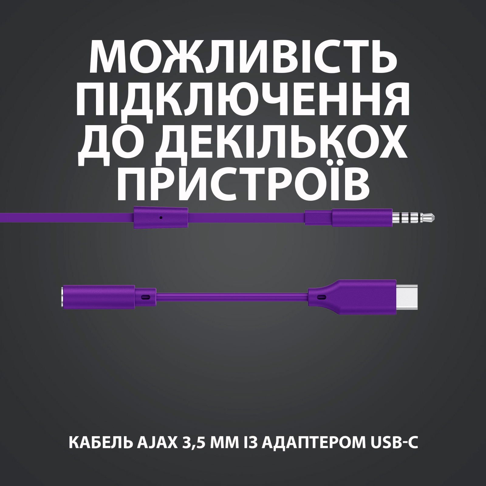 Навушники Logitech G333 Purple (981-000936) зображення 3