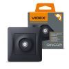 ТВ розетка Videx BINERA SAT одинарная спутниковая черный (VF-BNSK1SATE-BG) изображение 4