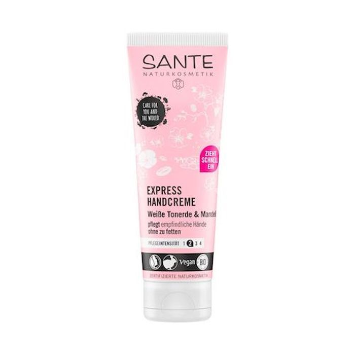 Крем для рук Sante Express Біла глина та мигдаль 75 мл (4025089081289)